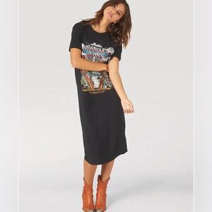 Wrangler Black Graphic Dress